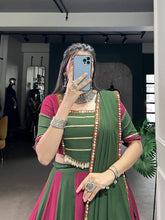 Vibrant shades readymade Chaniya choli