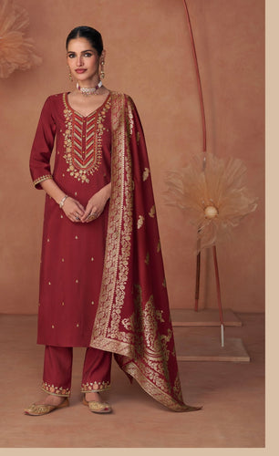Shiny - Viscose silk salwaar kameez