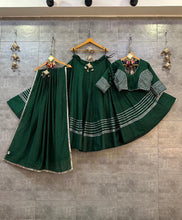 Plain and gotta Patti lehengas readymade - lots of colours