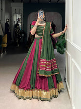 Vibrant shades readymade Chaniya choli