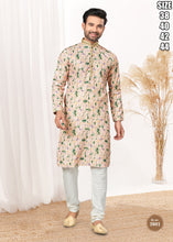 Cotton digital print kurta pyjama