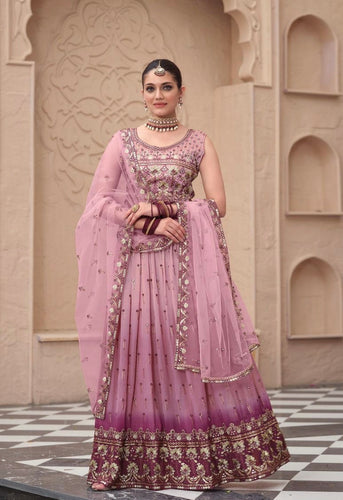 Olivia collection vol 2 - Readymade georgette Lehengas