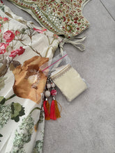 Boutique collection - sage green floral Lehenga