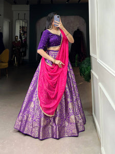 Royal drape, majestic vibe in purple