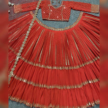 Orange elegant Lehenga