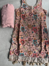 Dusty pink floral palazzo set