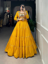 Gujarati style rayon chaniya choli with koti - readymade - lots of colours
