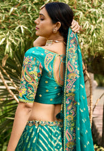 Serenity vol 4 - fine green crepe silk Lehenga