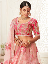 Graceful pastel pink Lehenga