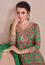 Janisha - Green long top style oufit