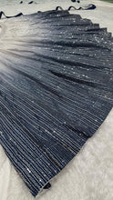 White and blue ombre Lehenga
