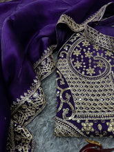 Ananya inspired Purple beauty jimmy choo saree