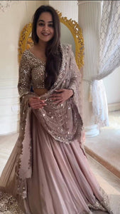 Lilac elegant Lehenga