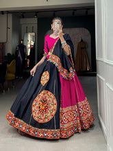 Pink pure cotton readymade Lehenga