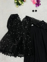 Blazer style sequinned readymade Lehenga