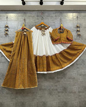 Pure cotton gala concept with gamthi work - readymade
