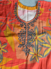 Orange Kaftaan set