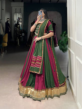 Vibrant shades readymade Chaniya choli