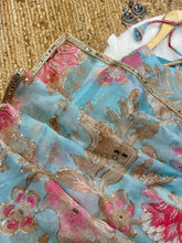 Celebrity inspired silk mirror work saree - lots of colour options