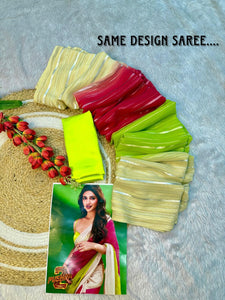 Bollywood inspired Sreeleela saree