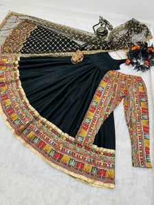 Sabyasachi inspired black gown