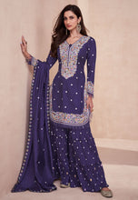 Peacock sharara suit