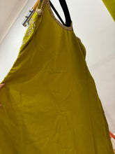 Mehendi Green sharara with gold floral detailing