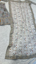 Elegant grey embroidered lehenga