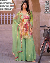 Green floral trouser set