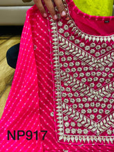 Niks collection -  saavan special leheriya anarkali (plus size too)