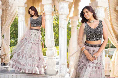 Boutique collection - brown diamond Lehenga