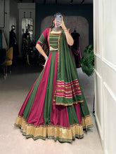Vibrant shades readymade Chaniya choli
