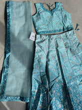 Boutique collection - ombre blue stone work Lehenga