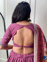 Dusty pink readymade chaniya choli