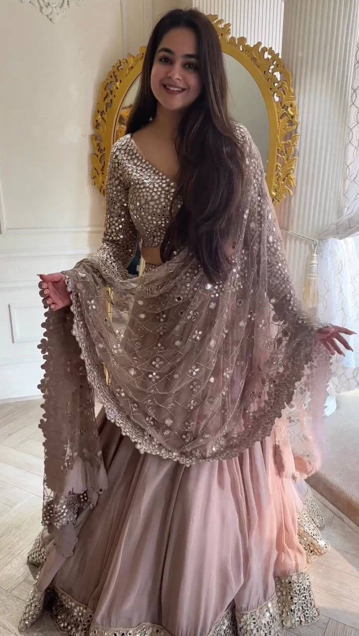 Lilac elegant Lehenga