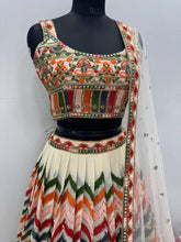 Colourful zig zag Lehenga (also available for plus and tall)