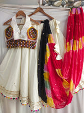 Kutchi work and halter necks readymade chaniya choli