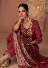 Shiny - Viscose silk salwaar kameez
