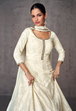 Janisha readymade - off white anarkali