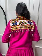 Gujarati style rayon chaniya choli with koti - readymade - lots of colours