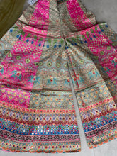 Multi coloured pastel palazzo set