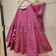 Barbie pink sequinned Lehenga