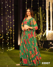 Printed chinon Lehenga readymade with jacket (plus sizes too)