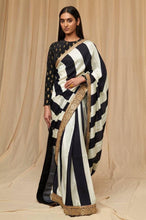 Superhit black and white saree is back!
