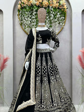 Sonakshi inspired black and gold Lehenga