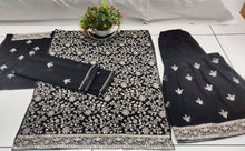Black sharara readymade - any size up to UK 20