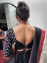 Multiple printed fabric pure cotton readymade Lehenga
