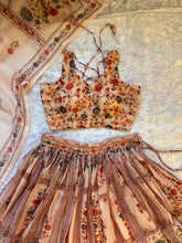 Pastel floral readymade lehenga