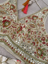Boutique collection - sage green floral Lehenga