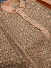 Peach kurta boys